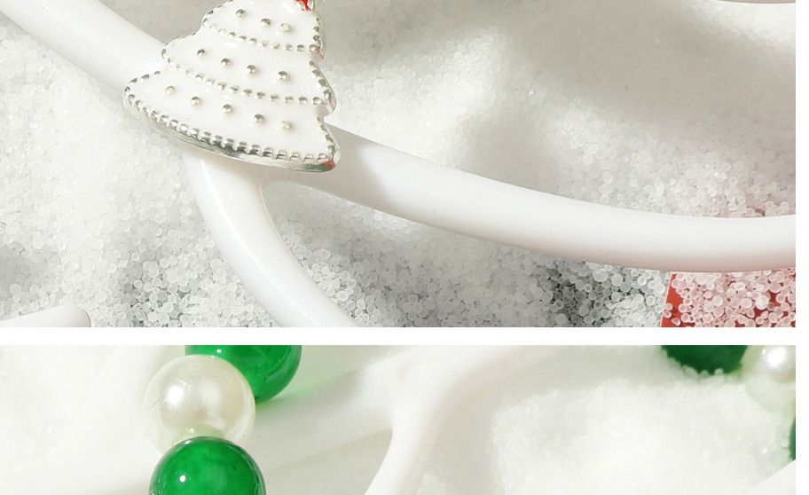 Fashion Christmas Hat Christmas Dripping Antlers Geometric Beaded Bracelet,Fashion Bracelets