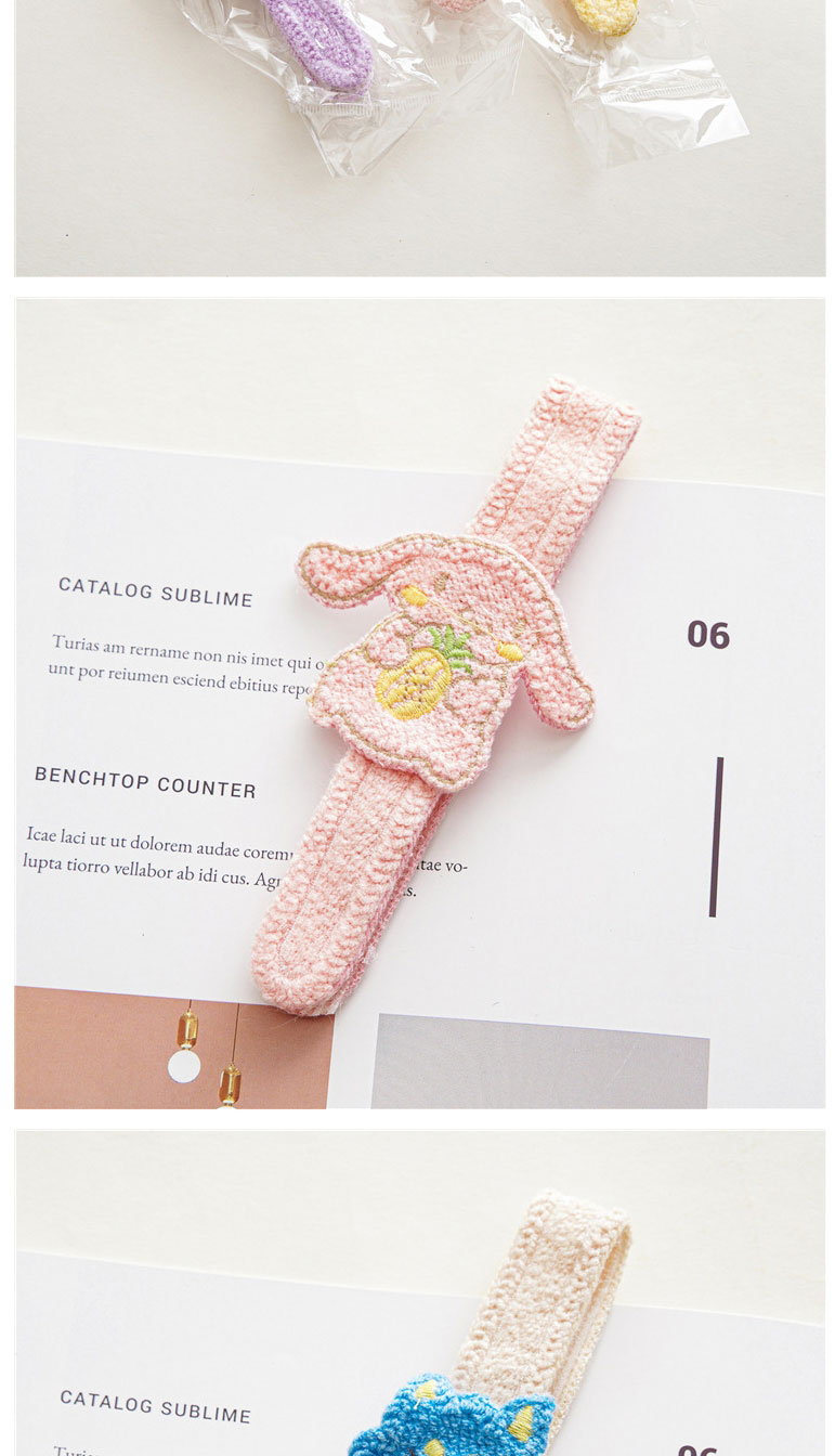 Fashion Little Bear Pink Velcro Children