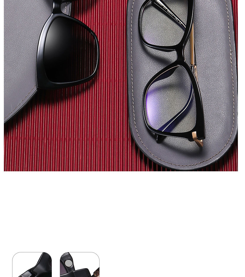 Fashion Burgundy/red To Gray Big Frame Magnetic Anti-blue Light Sunglasses,Women Sunglasses