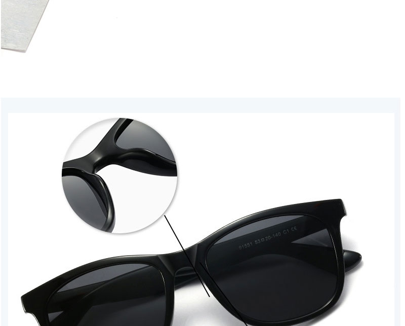 Fashion Bright Black/full Gray Large Frame Wide-leg Sunglasses,Women Sunglasses