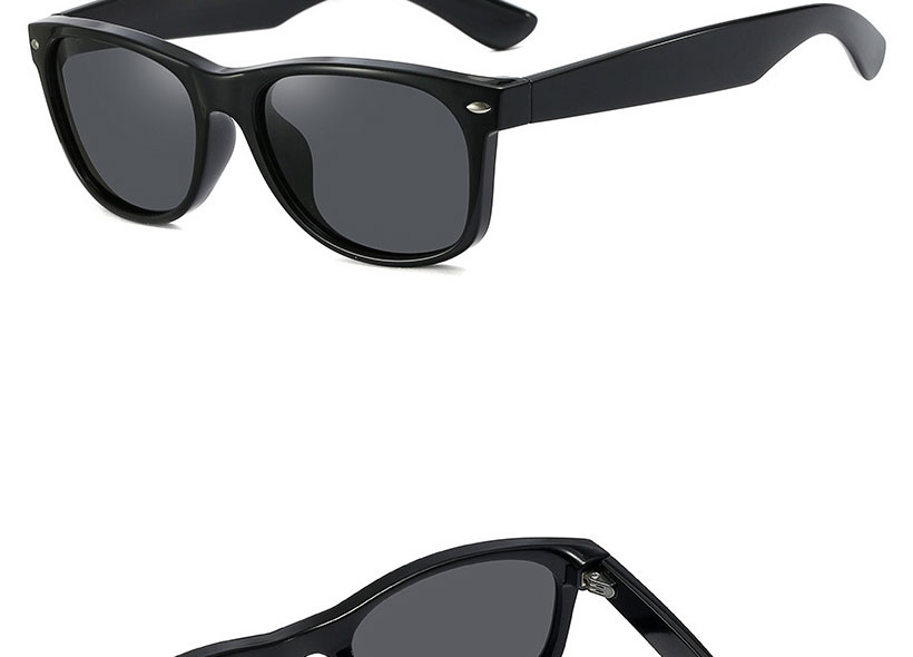 Fashion Outer Brown Inner Khaki/gradient Tea Metal Hinge Square Frame Sunglasses,Women Sunglasses