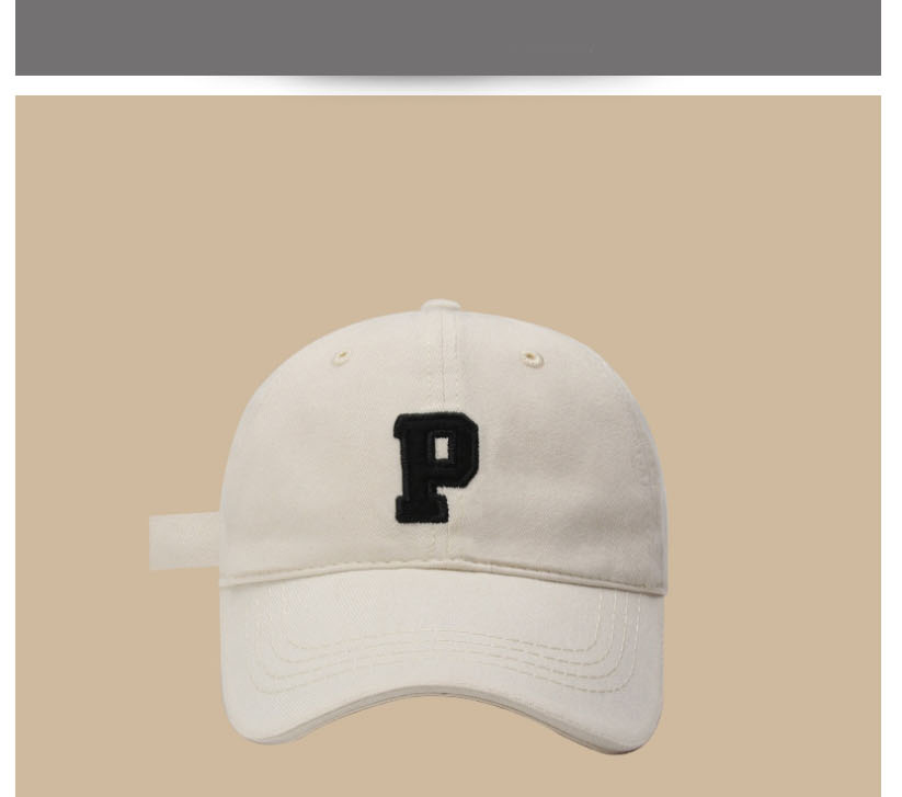 Fashion Grey Letter Embroidered Baseball Cap,Baseball Caps