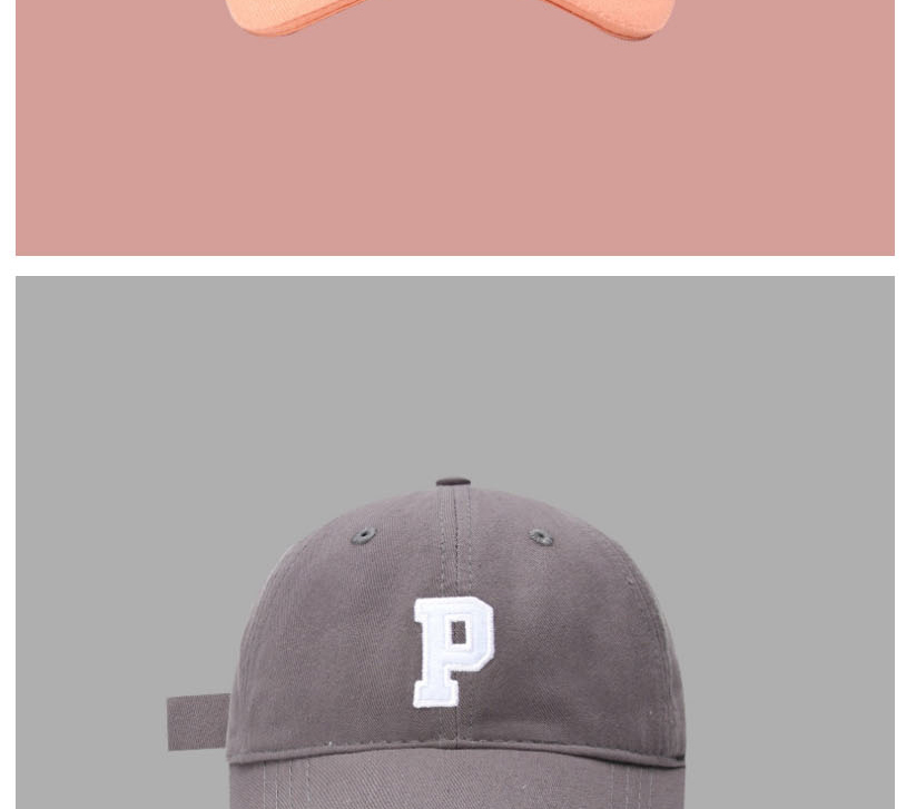 Fashion Beige Letter Embroidered Baseball Cap,Baseball Caps