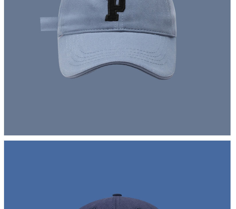 Fashion Navy Letter Embroidered Baseball Cap,Baseball Caps