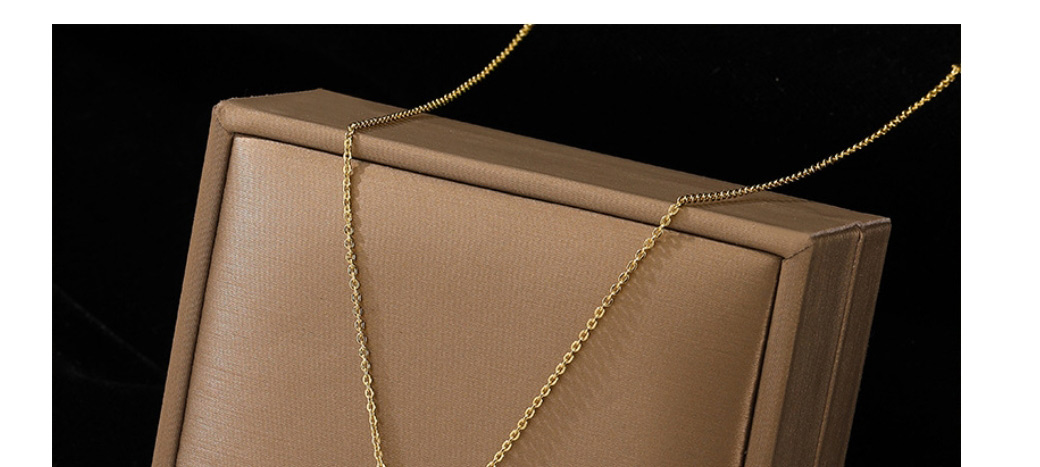 Fashion Gold Color Titanium Steel Hollow Gourd Necklace,Pendants