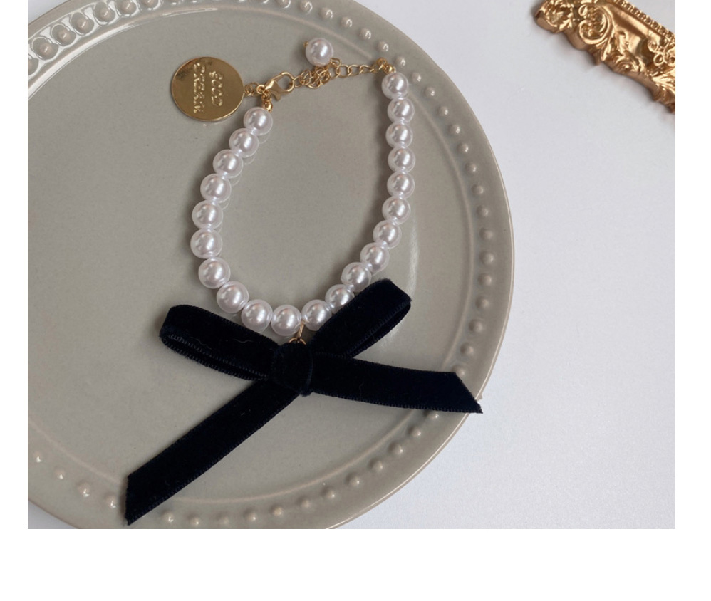 Fashion 7#a Bracelet Metal Letter Medallion Pearl Bracelet,Fashion Bracelets