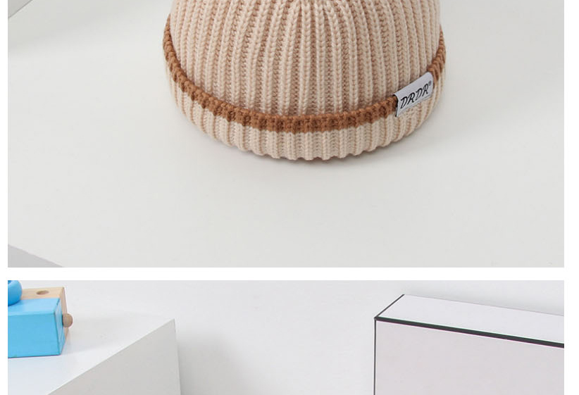 Fashion Khaki Wool Knitted Baby Cap,Beanies&Others