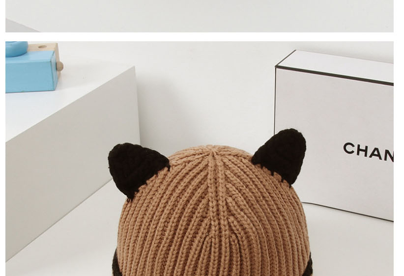 Fashion Pink Wool Knitted Baby Cap,Beanies&Others
