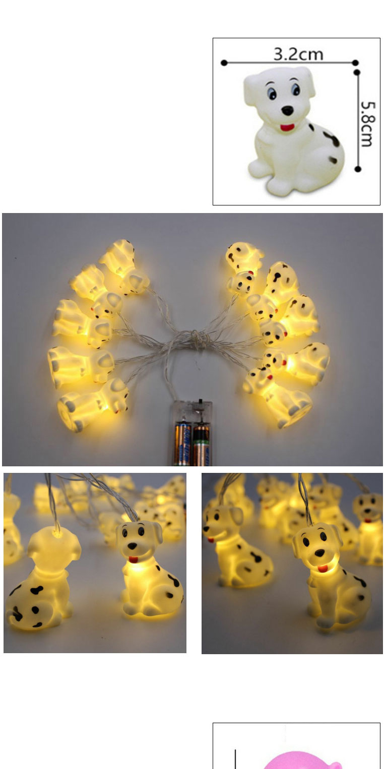Fashion Cute Unicorn 10 Lights Animal Shape Battery Light String (with Electronics),Home Decor