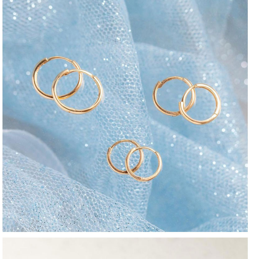 Fashion Medium Gold-plated Copper Earrings,Earrings