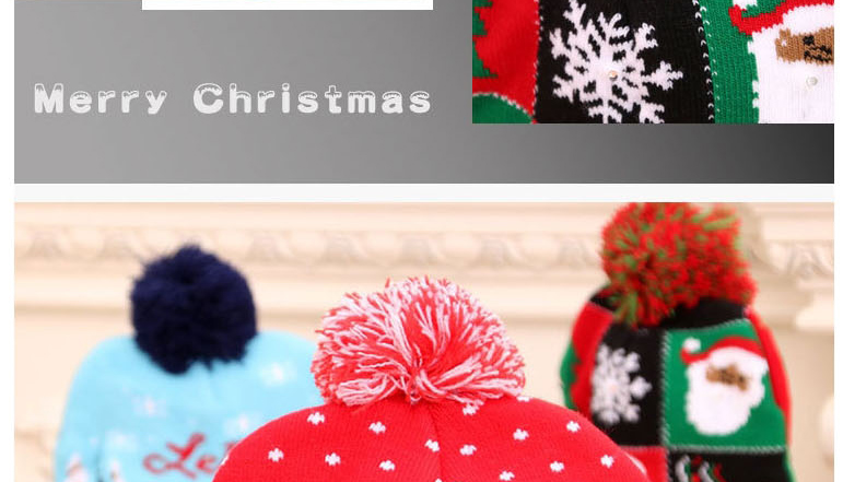 Fashion Style 2 Knitted Christmas Hat,Beanies&Others