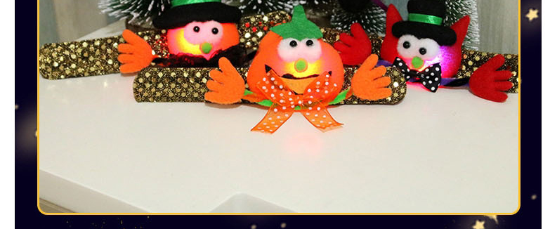 Fashion Luminous Model【owl】 Halloween Glowing Pumpkin Bat Ghost Pat Circle,Festival & Party Supplies
