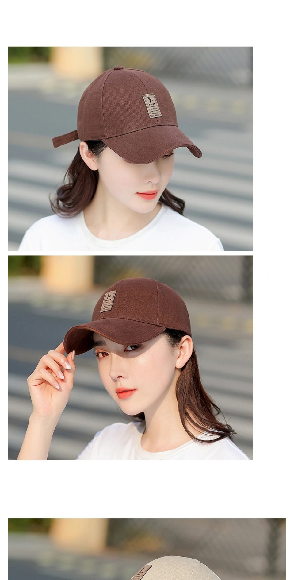 Fashion Dark Gray Cotton Labeled Baseball Cap,Baseball Caps