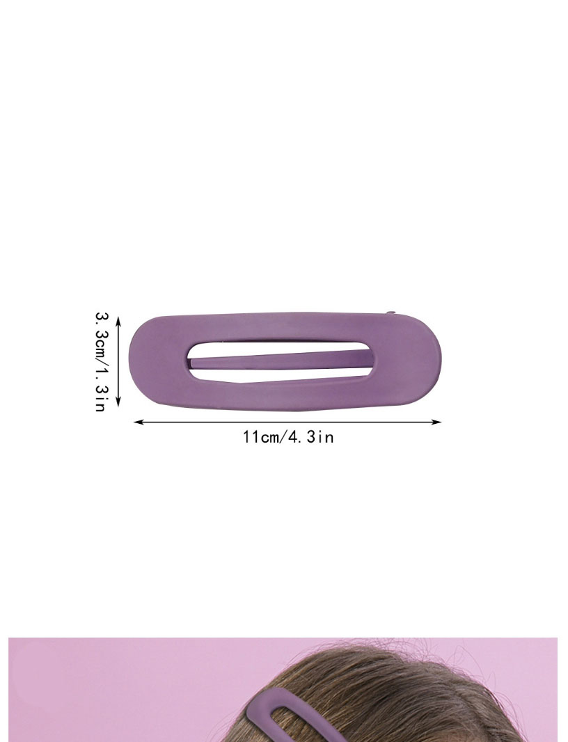 Fashion Small Bean Paste Frosted Word Duckbill Clip,Hairpins