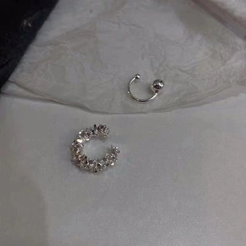 Fashion Silver Two-piece Alloy Geometric Ear Clip,Jewelry Sets