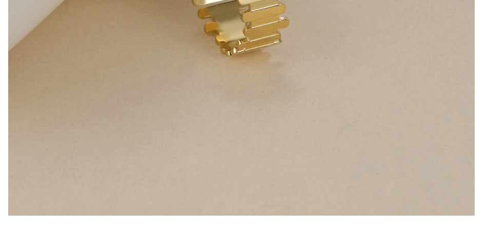 Fashion Gold Irregular Geometric Line Ring,Rings