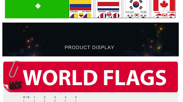 Fashion America Environmental Protection World Flag Face Tattoo Stickers Waterproof,Festival & Party Supplies