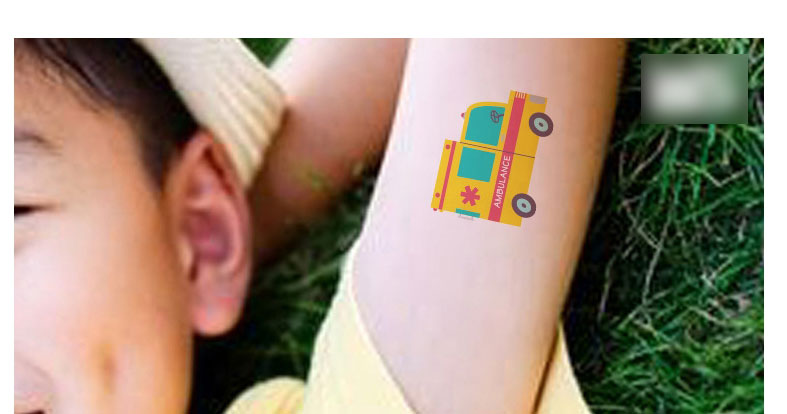 Fashion Vehicle Wk-095 Cartoon Car Airplane Robot Sticker Tattoo Stickers,Festival & Party Supplies