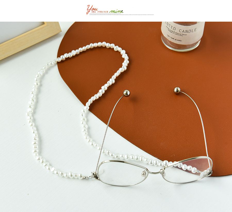 Fashion White Irregular Pearl Eyeglass Chain,Sunglasses Chain