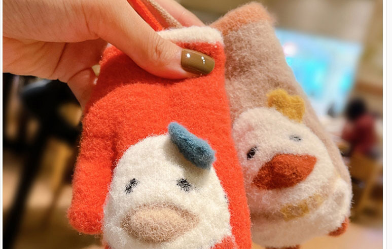 Fashion 1#orange Red Penguin Gloves [1 Pair] 2-6 Years Old Children