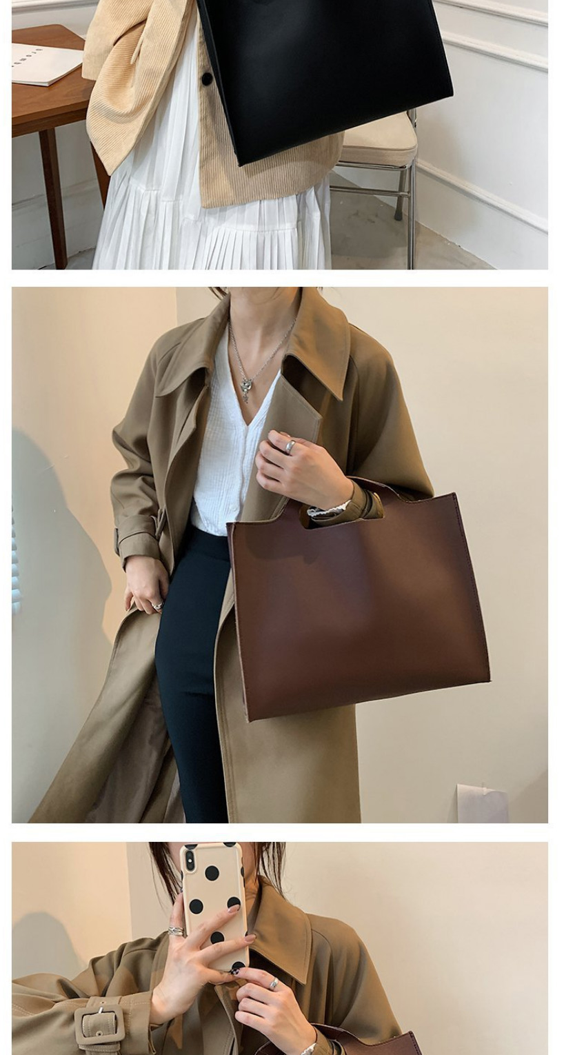 Fashion Brown Large-capacity Hand File Bag,Handbags