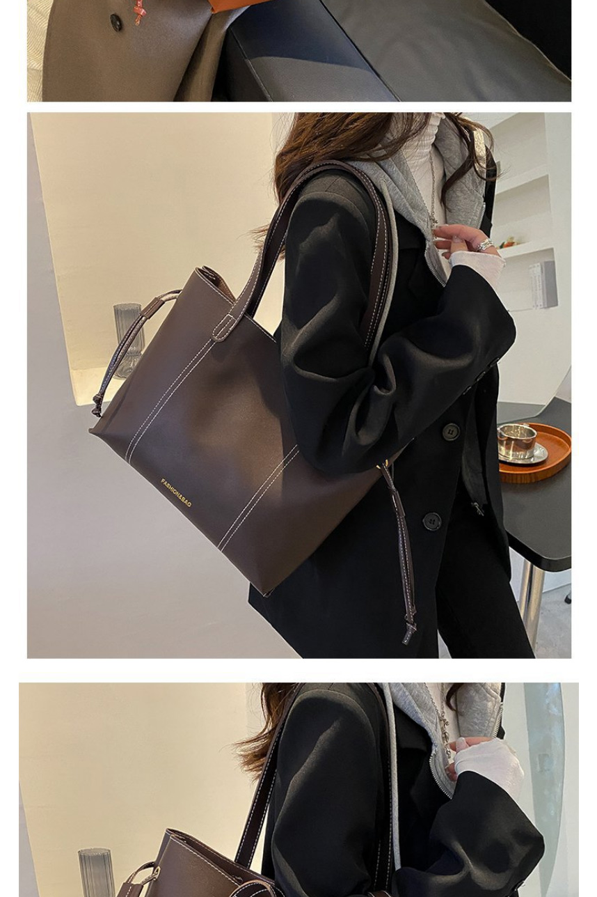 Fashion Black Pu Large-capacity Handbag,Handbags