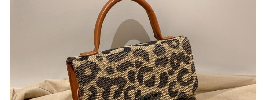 Fashion Leopard Card Pu Leopard Lock Flap Crossbody Bag,Shoulder bags