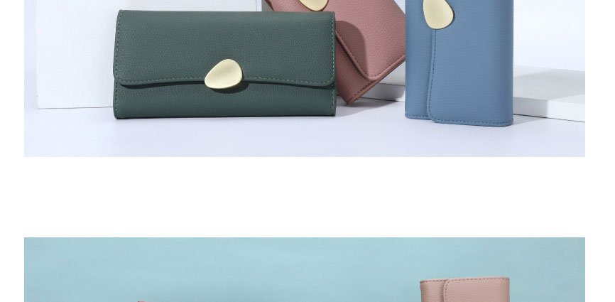 Fashion Pink Lychee Tri-fold Wallet,Wallet