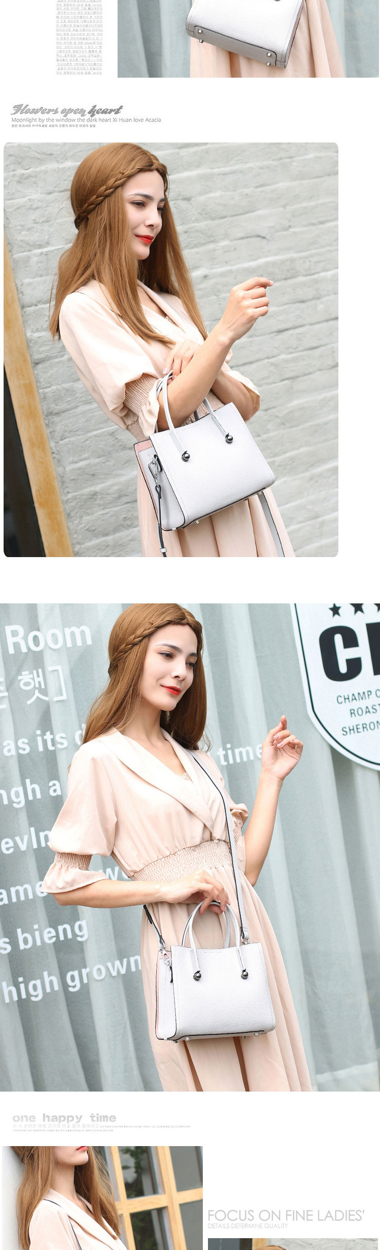 Fashion Red Wide Shoulder Strap Portable Large-capacity Messenger Bag,Shoulder bags