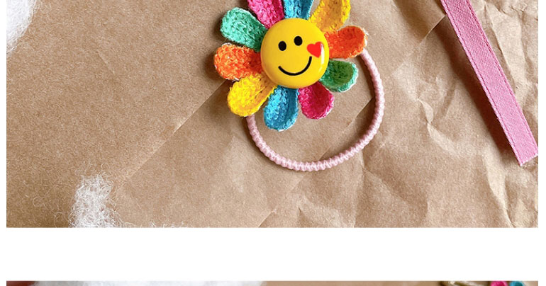 Fashion Colorful Flower Hair Cloth Clip Colorful Flower Children Hairpin,Hairpins
