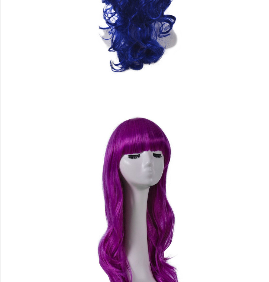 Fashion Kc-358 High Temperature Silk Long Curly Hair Wig,Wigs