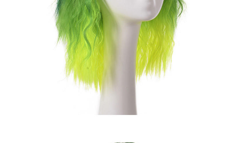 Fashion Wig-2409 High Temperature Silk Gradual Micro-volume Wig,Wigs