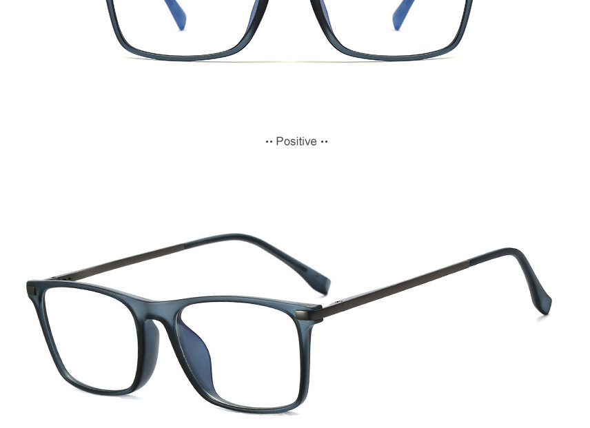 Fashion Sand Black/anti-blue Light Tr90 Large Frame Flat Lens,Fashion Glasses