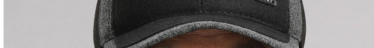 Fashion 172-s Leather Label Thickened Earguards-brown Woolen Labeled Baseball Cap,Baseball Caps