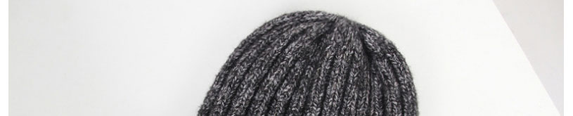 Fashion A-134 Black Knitted Hat Wool Knitted Beanie,Beanies&Others