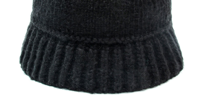 Fashion Beige Woolen Knitted Basin Hat,Beanies&Others