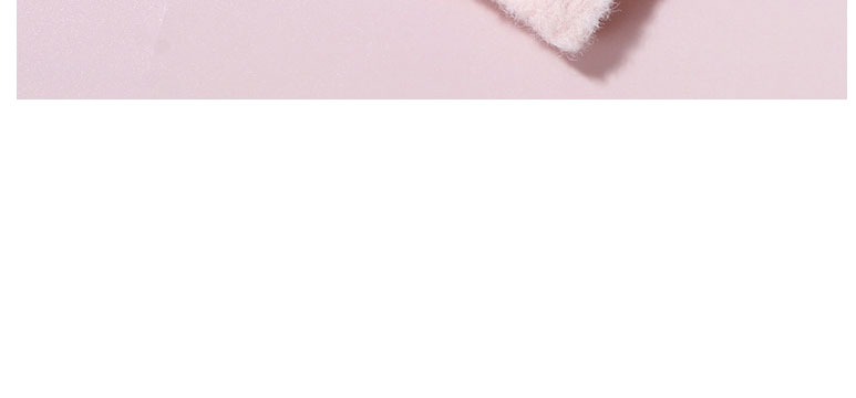 Fashion Light Pink Christmas Jacquard Mink Fleece Knitted Flip Half Finger Gloves,Gloves