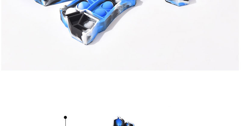 Fashion Blue Silicone Pressing Transformers Pressing Toys,Household goods