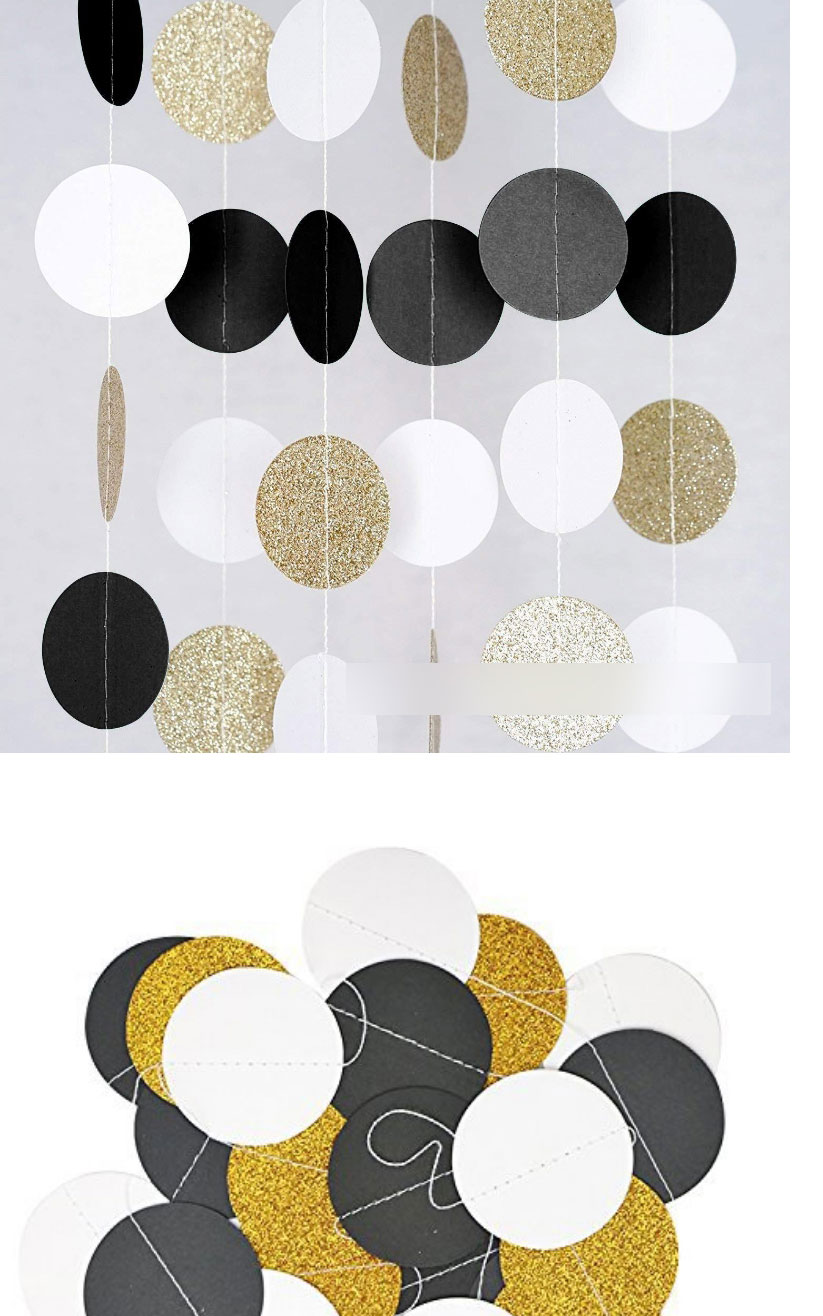 Fashion Colorful Disc Garland 4 Meters Long Colorful Disc Garland,Festival & Party Supplies