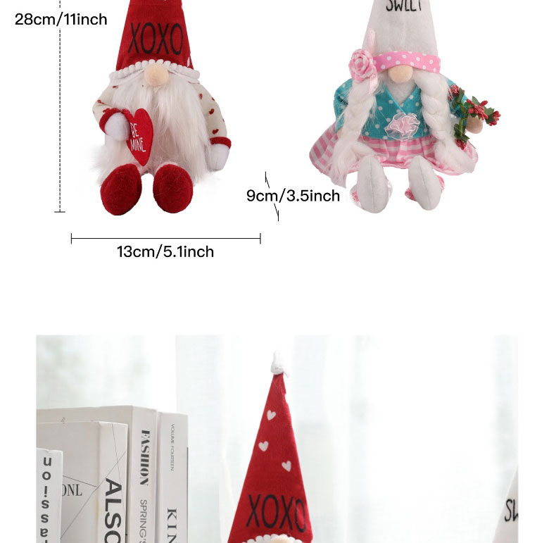 Fashion Long-legged Men Rudolph Doll With Long Legs Bouquet,Jewelry Packaging & Displays