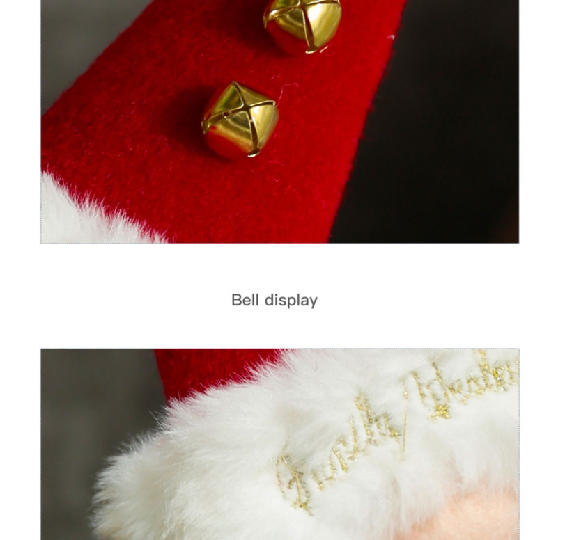 Fashion Red Men Resin Christmas Candy Faceless Rudolph Bell Doll,Jewelry Packaging & Displays