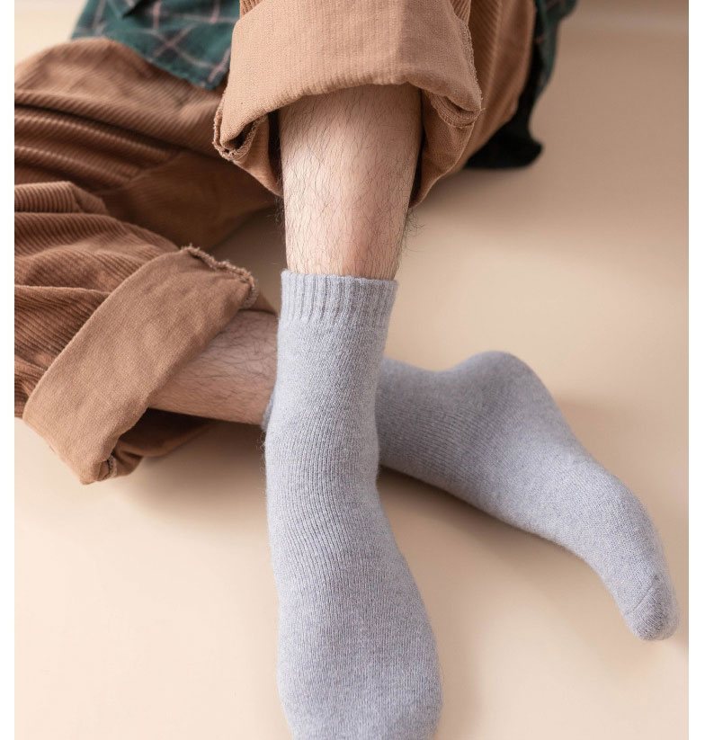 Fashion Navy Pure Cotton Geometric Socks,Fashion Socks