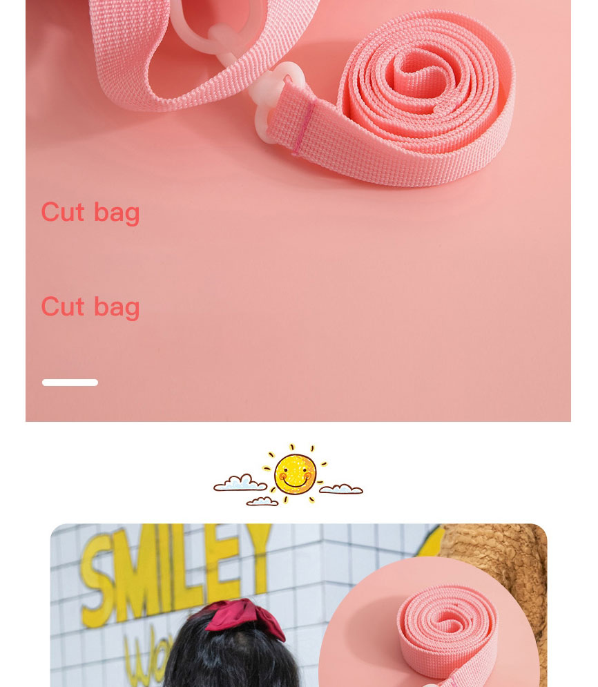 Fashion Pink Nylon Cartoon Unicorn Print Backpack,Backpack