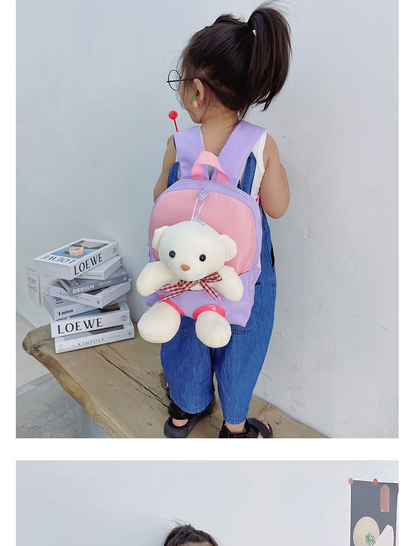 Fashion Little Yellow Bear Pink Bear Kids Backpack,Backpack