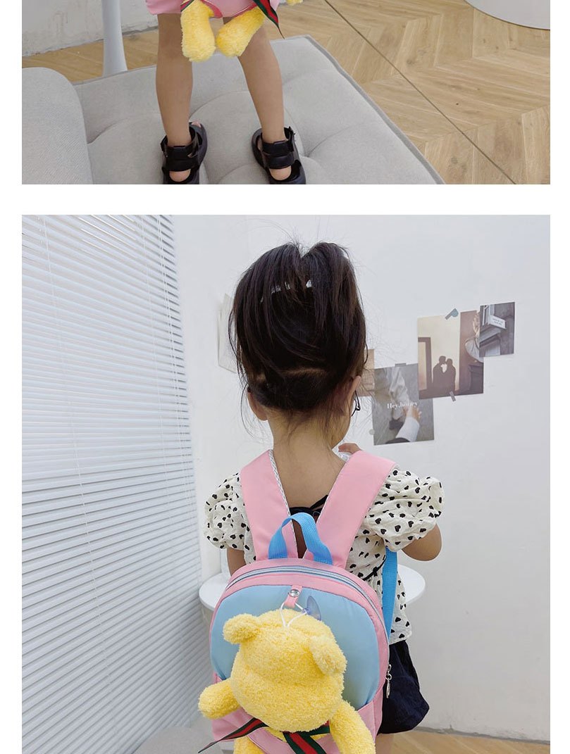 Fashion Little Yellow Bear Blue Bear Kids Backpack,Backpack