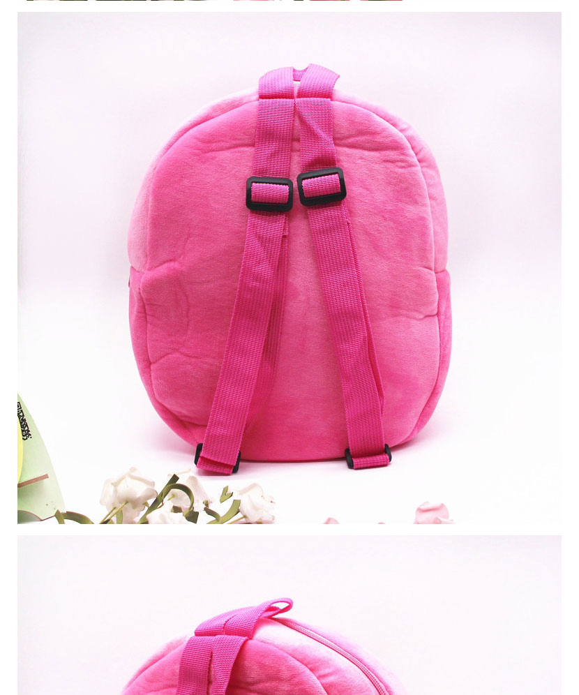 Fashion Rose Red Unicorn Plush Cartoon Backpack,Backpack