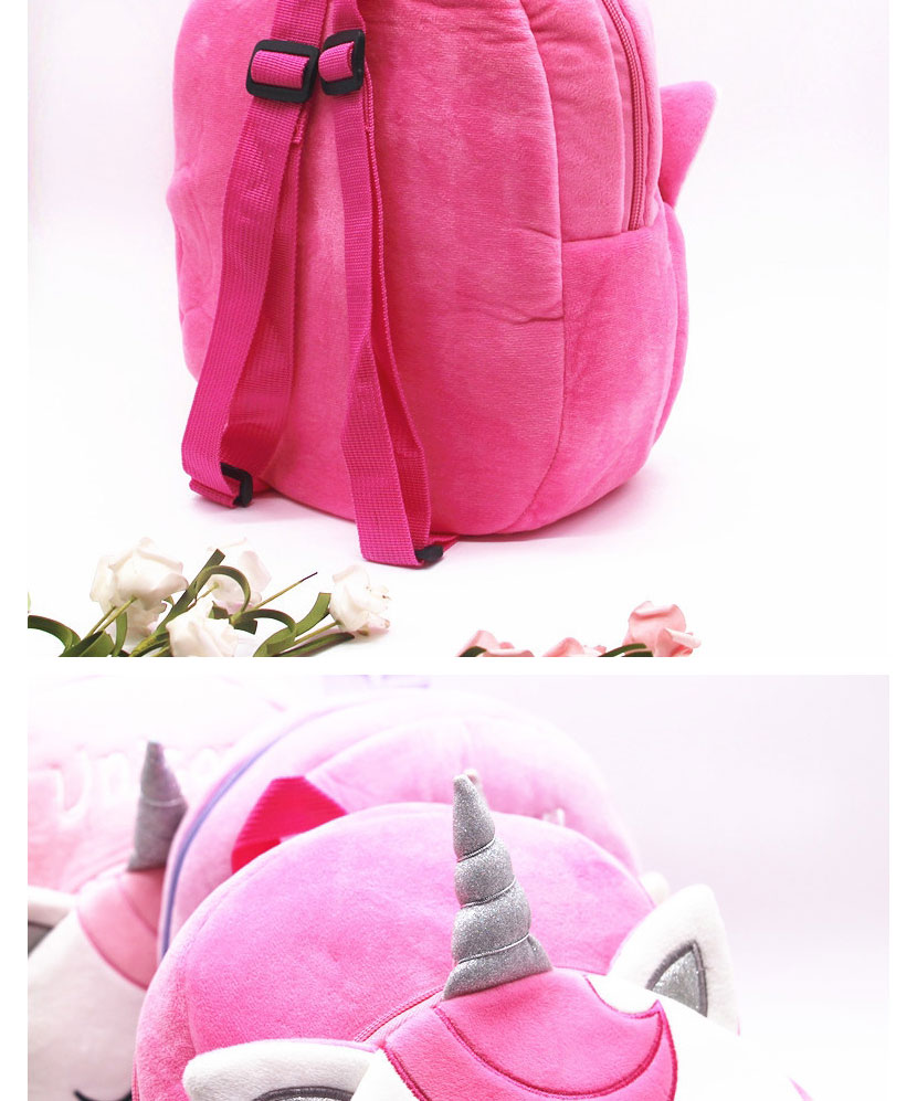 Fashion Purple Unicorn Plush Cartoon Backpack,Backpack