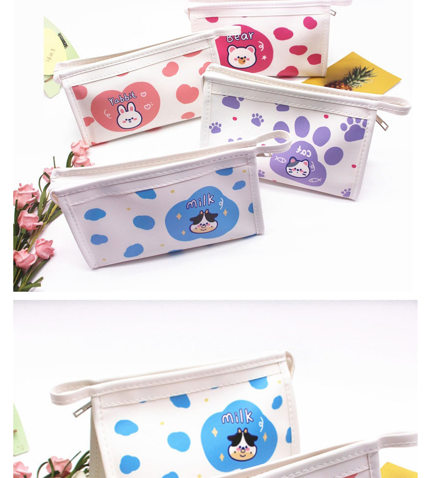 Fashion Love Rabbit Cartoon Printing Large Capacity Pencil Case,Pencil Case/Paper Bags