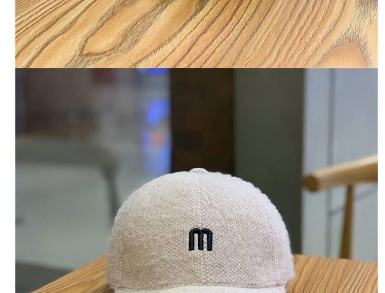 Fashion By【white】 Letter Embroidered Baseball Cap,Baseball Caps