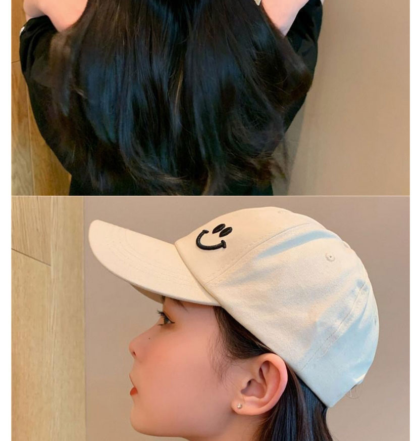 Fashion 【blue】new Smile Baseball Cap Smiley Embroidered Baseball Cap,Baseball Caps